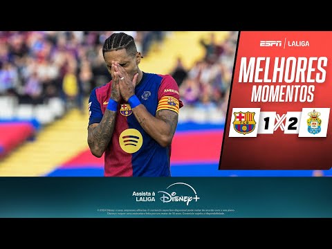Gols e lances de Barcelona x Las Palmas