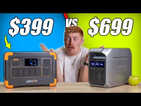 Pecron E1000 vs EcoFlow Delta 3 Plus - Which is BEST? | This or That