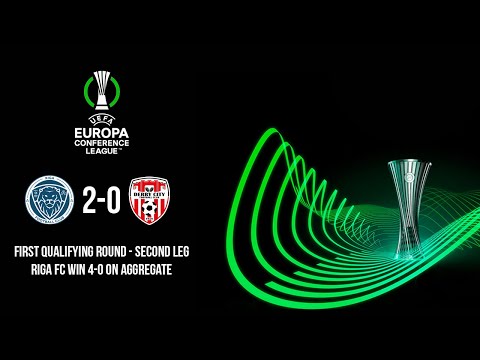 HIGHLIGHTS | Riga FC (4) 2-0 (0) Derry City - UEFA Europa Conference League 1st qualifying round