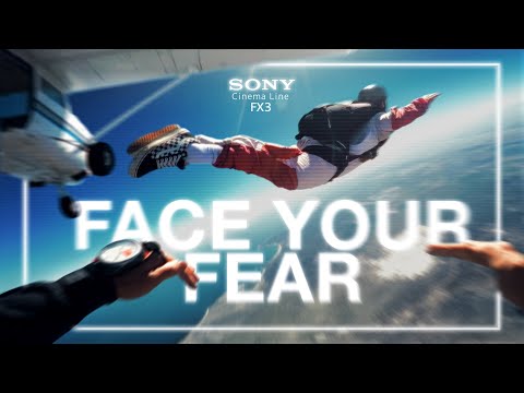 Learning to Skydive  - AFF Skydiving License | Cinematic Sony FX3 Anamorphic