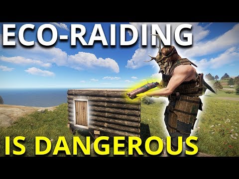 ECO-RAIDING Is DANGEROUS If You're Careless - Rust Survival Gameplay