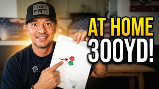 Save Ammo with This at home 300yd Zero Hack!