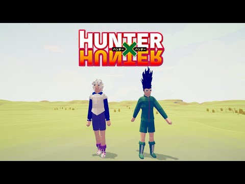 GON & KILLUA VS UNITS 2V2 IN TABS | Totally Accurate Battle Simulator