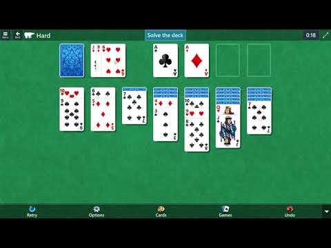 Microsoft Solitaire Collection: Klondike - Hard - April 9, 2023 - YouTube