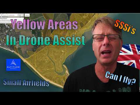 Flying Drones in SSSI's and Near Small Airports: Navigating Yellow Zones