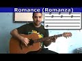 Tutorial: Romance / Romanza - Fingerstyle Guitar w ...