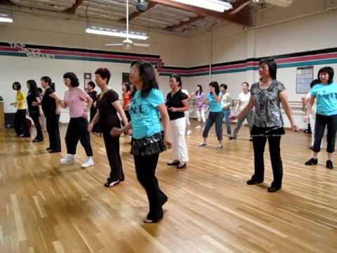 Cumbia Semana Line Dance ( Demo & Walk Through)
