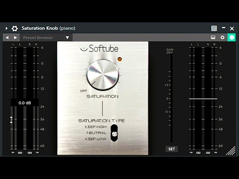 Saturation knob