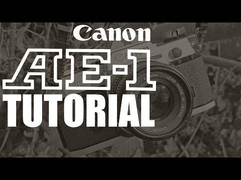 How to use the Canon AE-1 film camera - Tutorial Video
