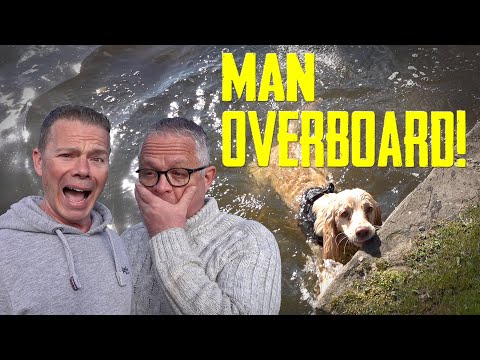 MAN OVERBOARD! Guess who fell in the canal? Ep. 148.