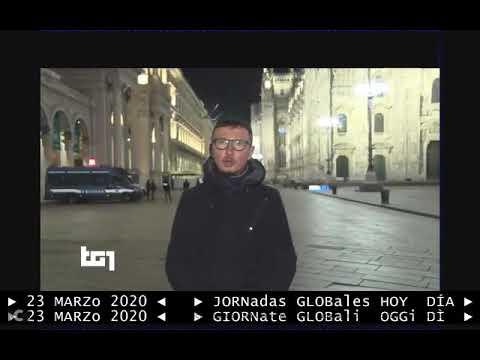 testimonianza di Mattia - TG1 23 03 2020 parla da casa il paziente n.1 del covid-19 in Italia