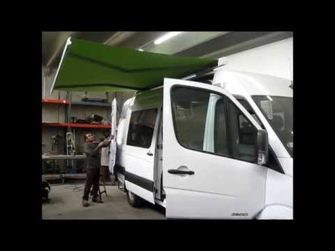 Sprinter Manual Awning Demonstration