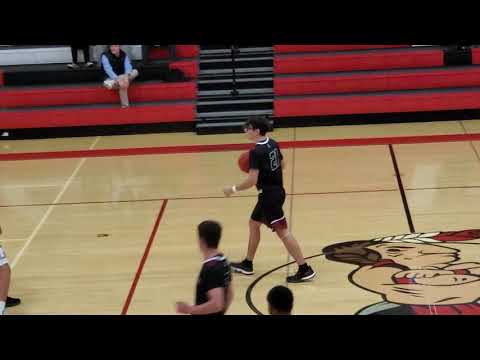 12-6-19 - Fernando Marquez, who finished with 22 points, nails 1 of his 4 three pointers