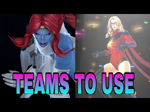 MOONSTONE 8.1 MIL & MYSTIQUE COMBO | FEMALE VILLAIN ABX | SILENCE SEASON | MARVEL FUTURE FIGHT | F2P