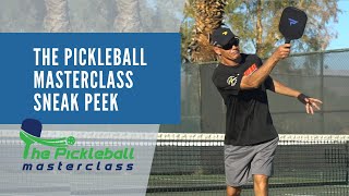 The Pickleball Masterclass Sneak Peek - Behind the curtain of the online pickleball course