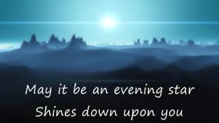 Enya - May it be lyrics