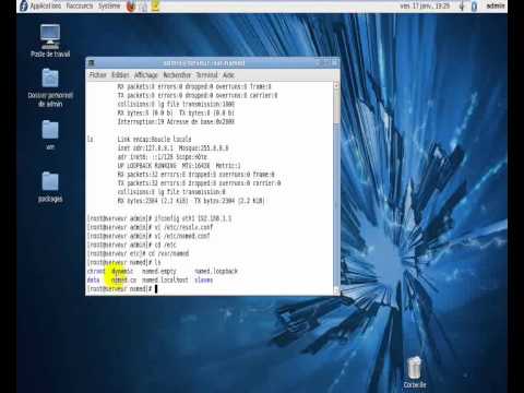 comment installer dns sous fedora