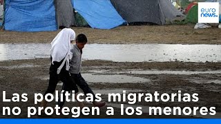 Las normas fronterizas de la UE ponen en peligro a los niños migrantes