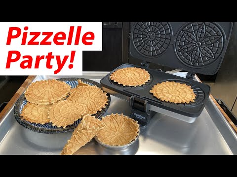Pizzelle: Magical Cookies Made In 30 Seconds