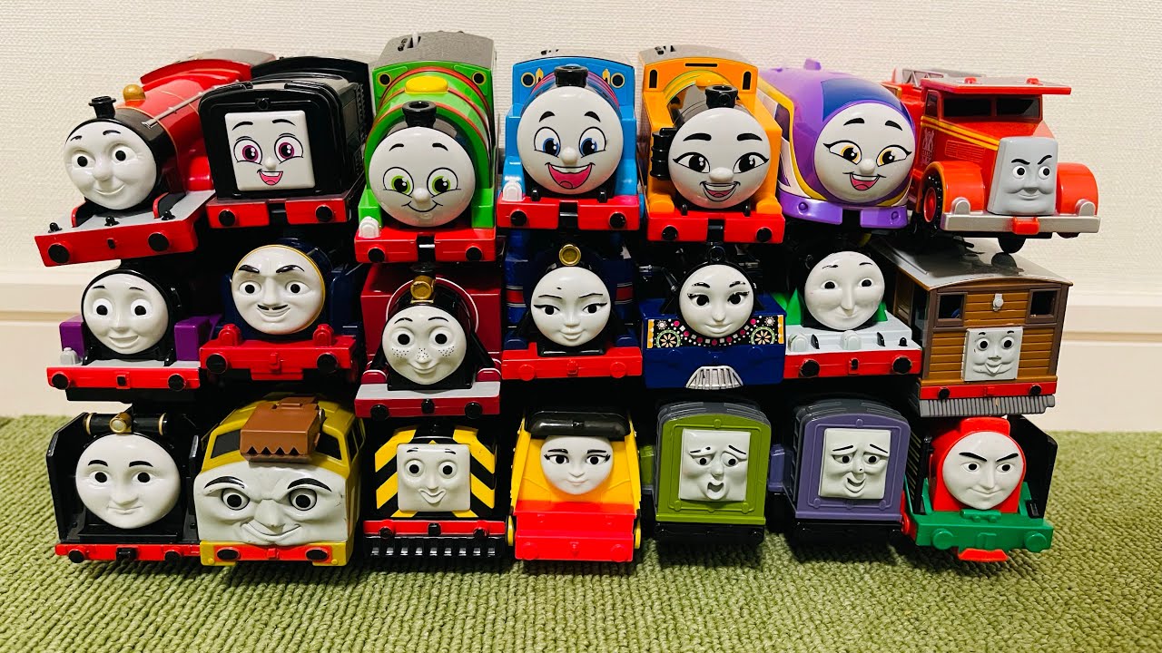 プラレールトーマスとなかまたちでレース対決！　Thomas&Friends
