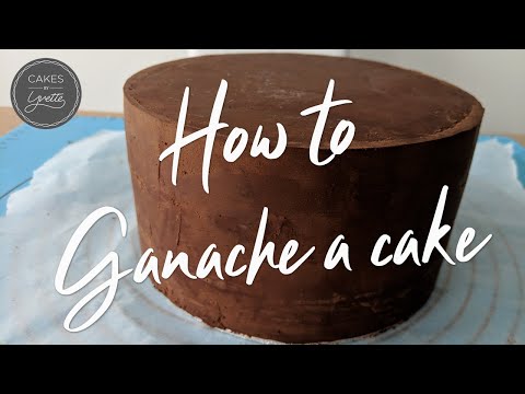 How to Ganache a Cake | Cakes by Yvette