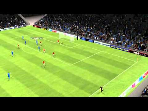 AA Gent vs Man Utd - Jorgensen 40 yard Goal 37 minutes Whata goal !!