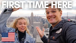 First time in New York City😍🗽