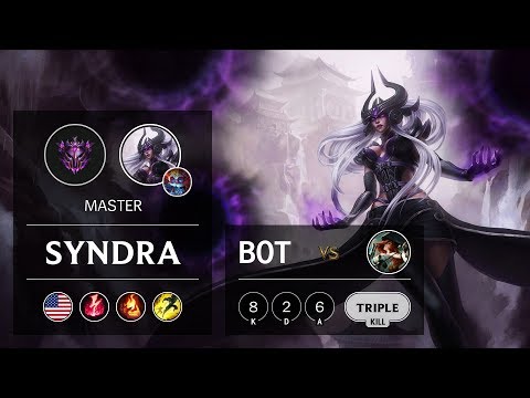 Syndra Bot vs Miss Fortune - NA Master Patch 9.14