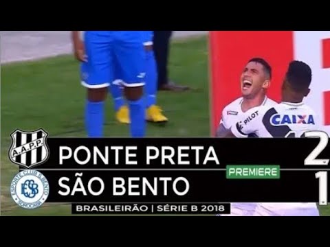 Ponte Preta  2 x 1 São Bento - Gols e melhores momentos