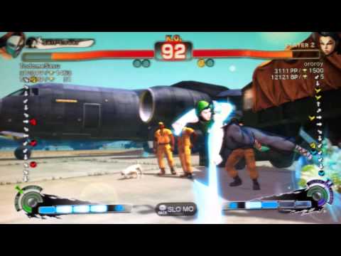 SSF4 AE  TodomeSasu Vega VS OROROY ROSE