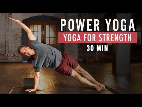 30 Min Power Yoga for Strength | Build Total Body Muscle