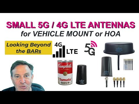 🔴Small 5G / 4G Antennas - for Vehicle or HOA Stealth Install