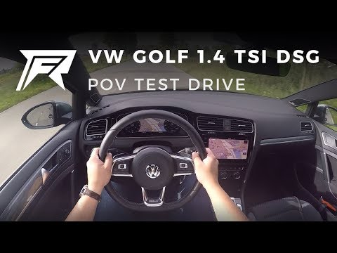 2017 Volkswagen Golf 1.4 TSI 150HP DSG - POV Test Drive (no talking, pure driving)