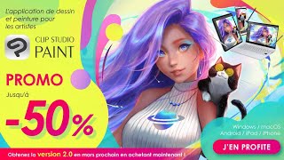 Le défi dessin sans Ctrl + Z de RossDraws avec CLIP STUDIO PAINT