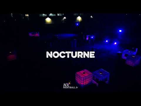 Vidéo terrain Terrain Nocturne – Paintball LED à Paris (édition hiver)