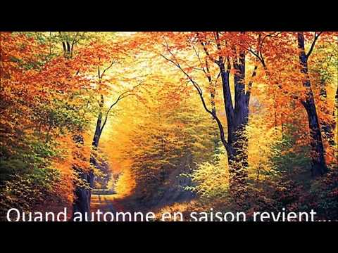 quand automne en saison revient