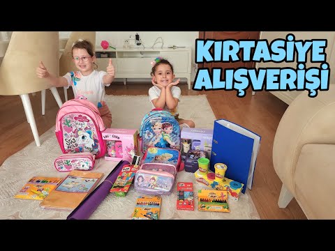 BAHAR VE BANU ALYANIN KIRTASİYE ALIŞVERİŞİ OKULA DÖNÜŞ ! ماما جابت بيبي - جنى مقداد | طيور الجنة