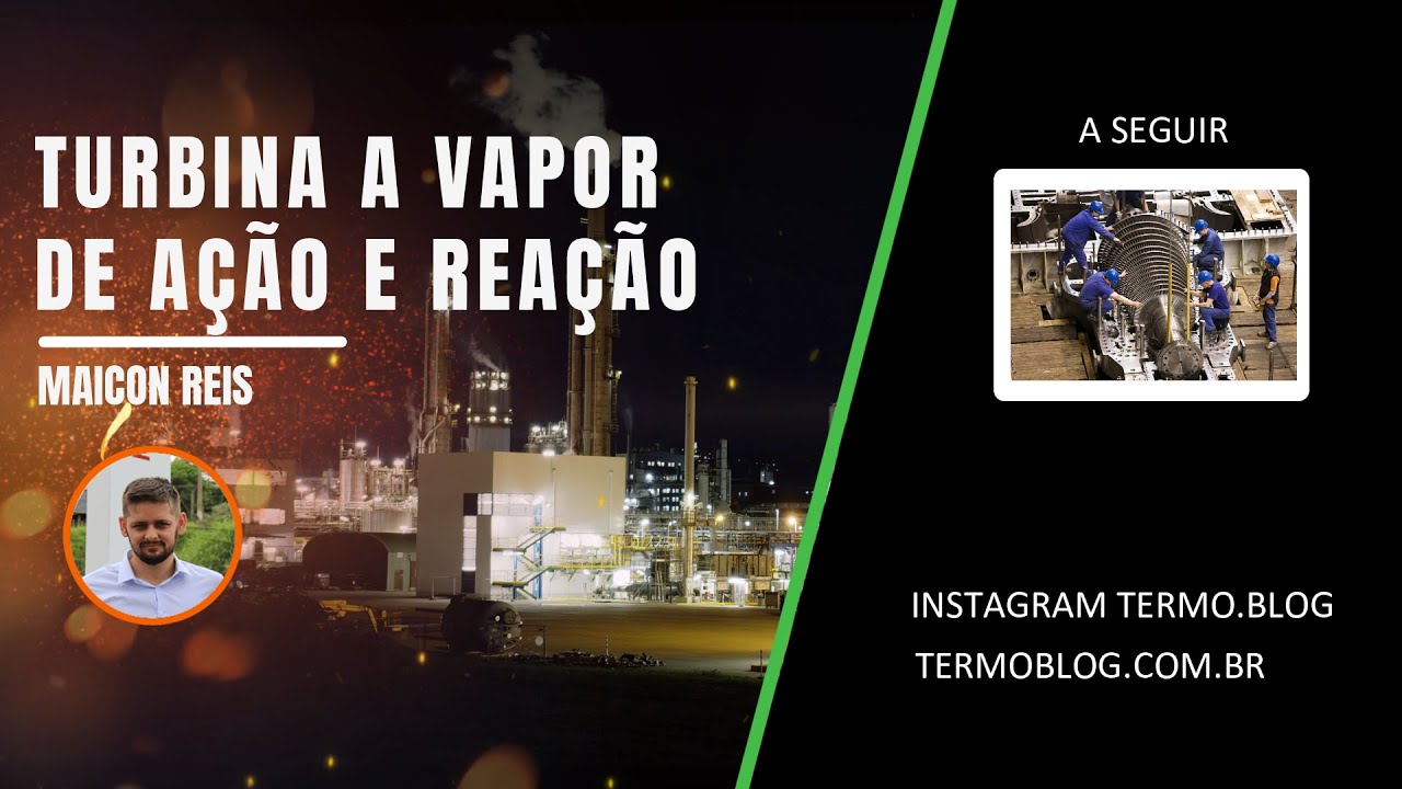 Turbina a Vapor de Ação e Reação - Termoblog