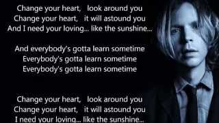 Beck - Everybody&#39;s Gotta Learn Sometimes - HQ - Scroll Lyrics - &quot;22&quot;