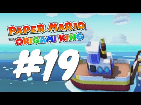 How to get to Diamond Island Paper Mario: The Origami King Part 19 -  GamePlay WalkThrough