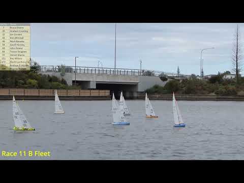 Race 11 - B Fleet - South Qld IOM Championships