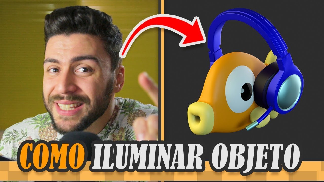 Como ILUMINAR um objeto | Tutorial Blender 2.8