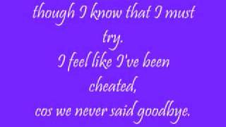Will you wait for me- Nina with lyrics on screen