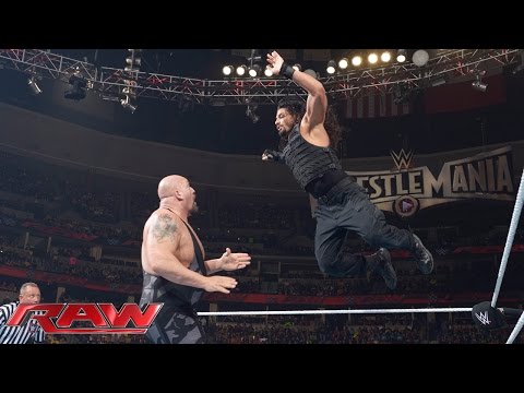 Roman Reigns vs. Big Show: Raw, February 2, 2015