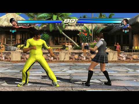 14_7 Asuka y Lili ( Uchiha x24 ) vs Marshall Law (Tanner_FOX_26) - Tekken Tag 2 Online PS3