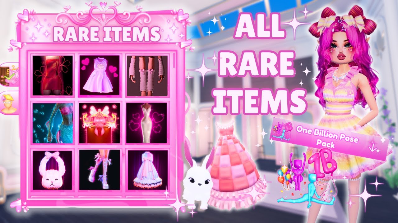 All RARE & LIMITED Items on Dress to Impress ✨ | 100K GIVEAWAY! 🎉
