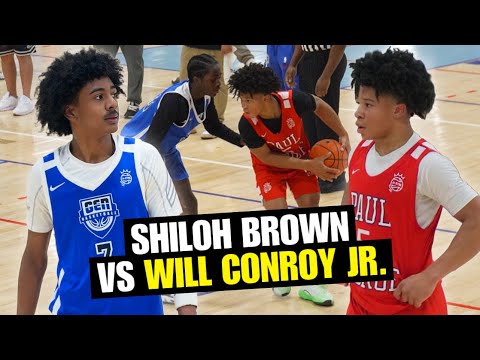 Shiloh Brown BREAKOUT Game vs Will Conroy Jr. | JR. EYBL EXTENDED CUT HIGHLIGHTS