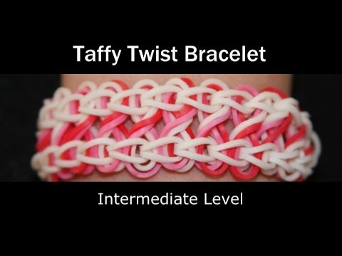 Rainbow Loom� TaffyTwist Bracelet - YouTube
