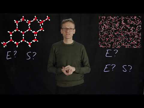 Lecture 03, concept 12: Phase transitions from entropy-enthalpy balance