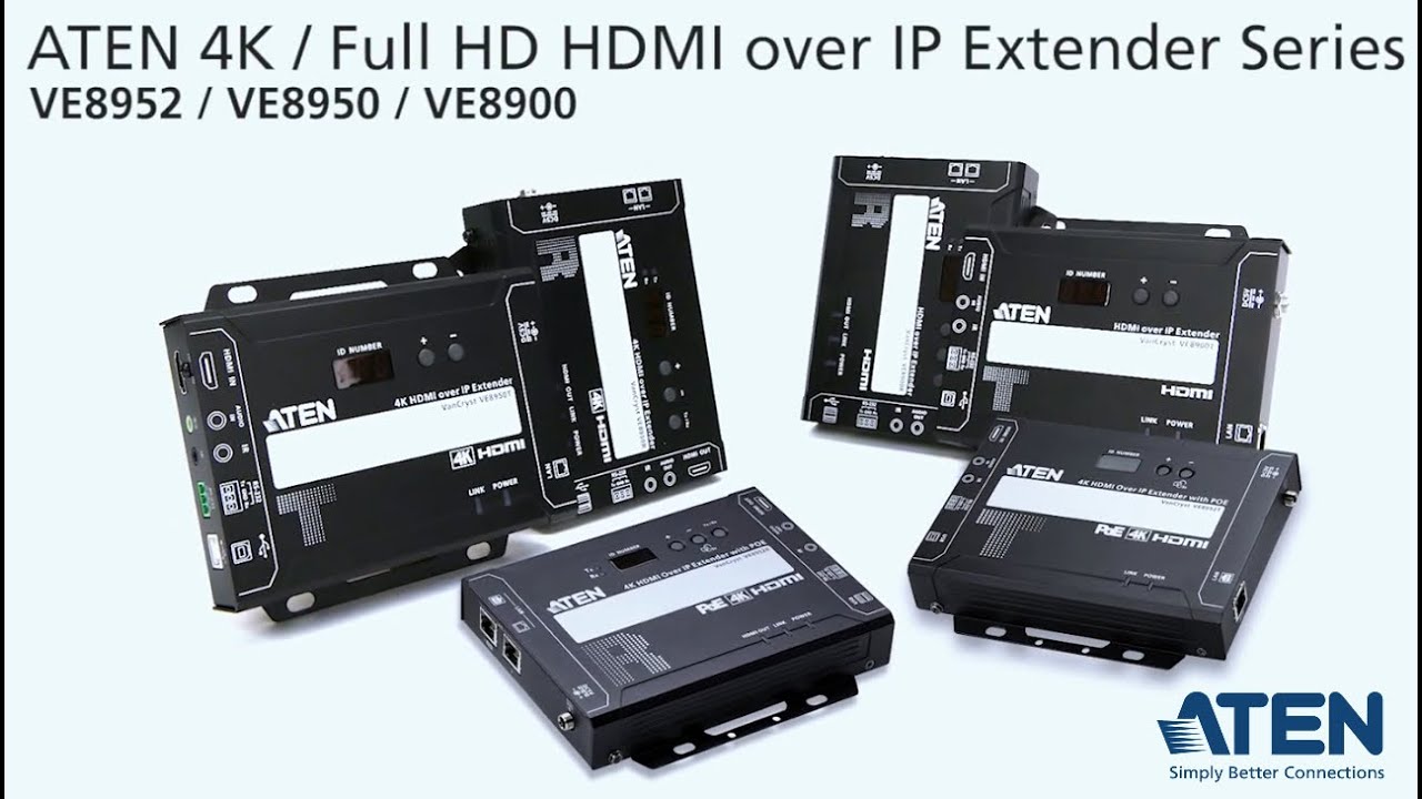 Aten Extension HDMI 4K VE8952R Récepteur